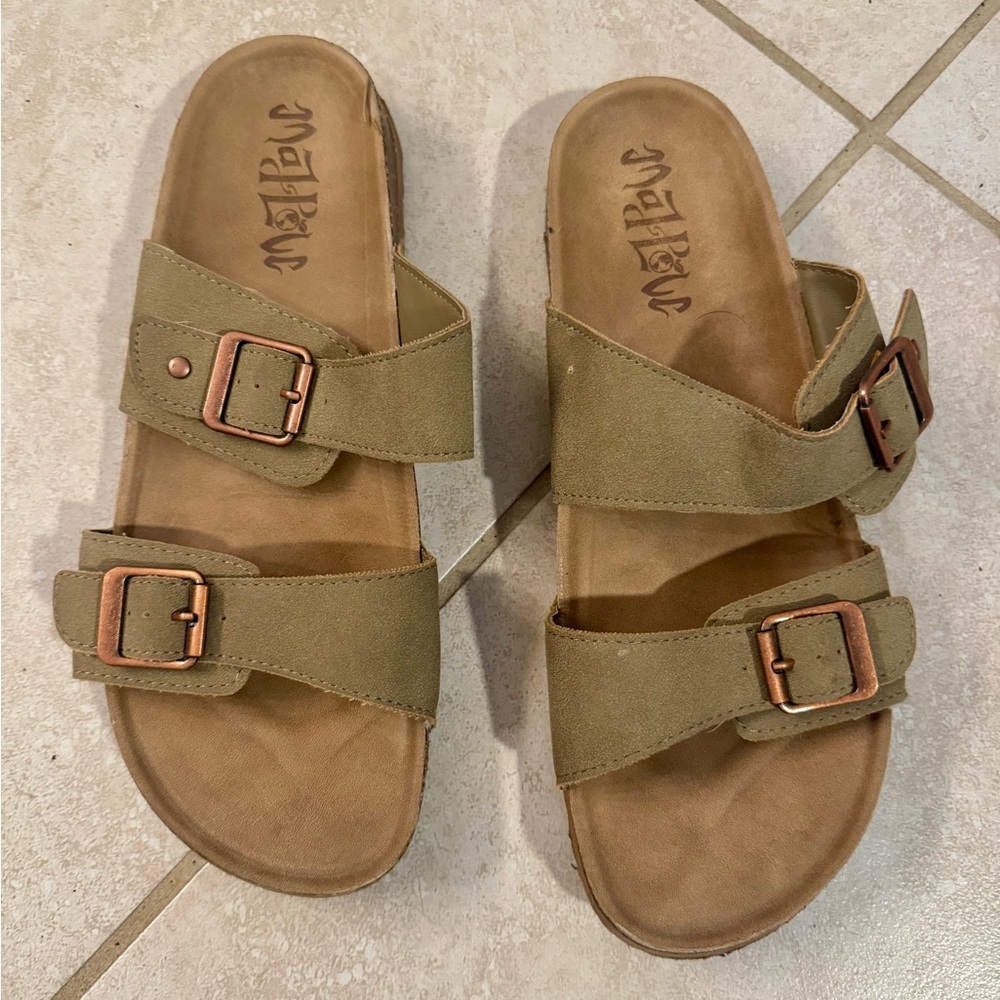 Mad Love Tan Sandals